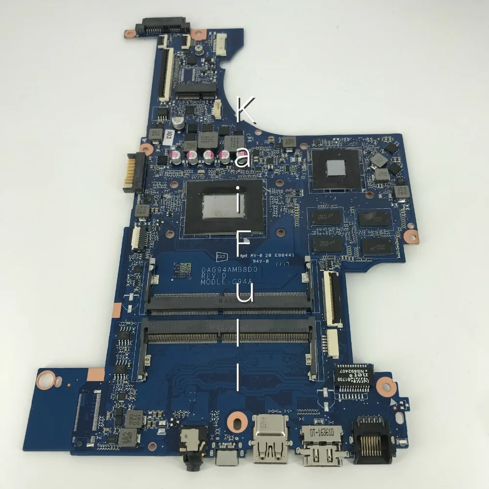 ^*Best Offers DAG94AMB8D0 G94A mainboard For HP PAVILION 15-CD 15Z-CD 17-AR Laptop Motherboard fully Tested