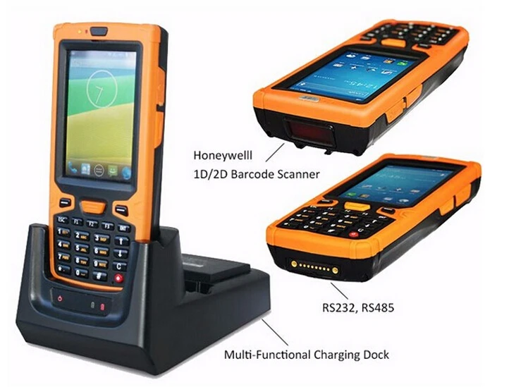 Coletor de Dados Wifi + Bluetooth Scanner de Código de Barras de Decodificação de Ferragem 6.0 os Áspero Windows Handheld Terminal Suporte 1d - 2d ce Pda 13 bluetooth 1d 2d scanner de código de