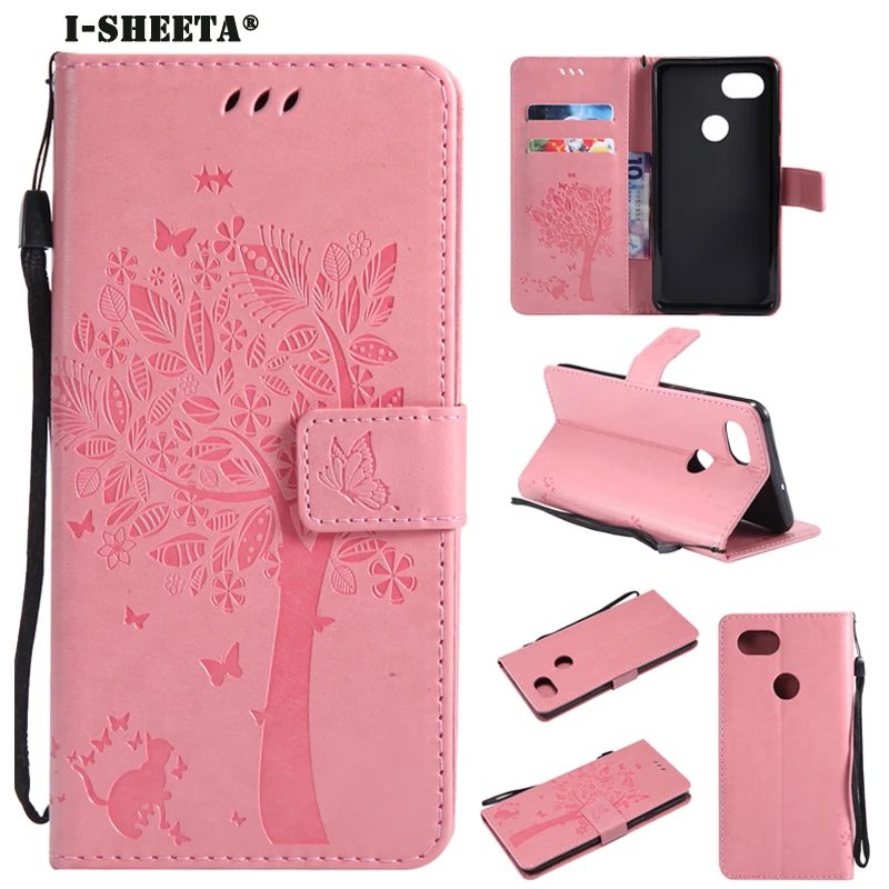 

360 Magnetic Full Protection For Google Pixel 2 XL 2XL Stand Wallet Case Soft TPU + PU Leather 3D Pattern Flip Cover With Layand