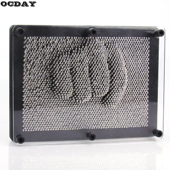 

3D Pin Art Board Metal Pin Board Sculptures Toy Hand Model Shape Pinscreen Needle Painting Funny Game Kids Christmas Gifts Hot