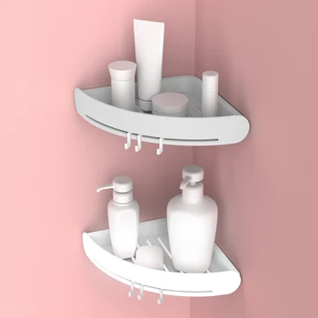 

Bathroom Shelf Organizer Snap Up Caddy Bathroom Plastic Corner Shelf Shower Storage Wall Holder Shampoo Holder Wall Hanging