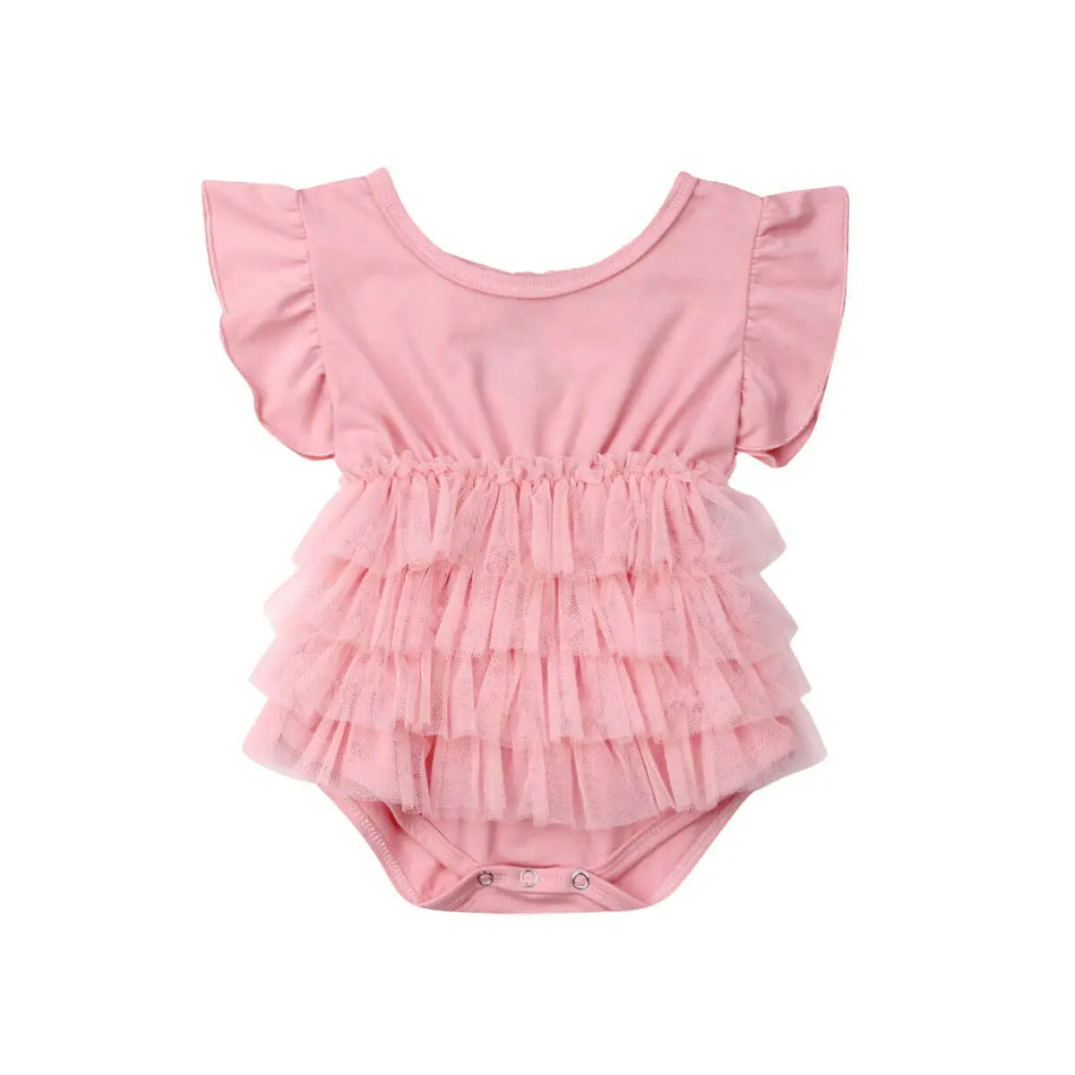 Trucks Rule Newborn Infant Baby Summer Sleeveless Bodysuit Romper Jumpsuits Playsuit