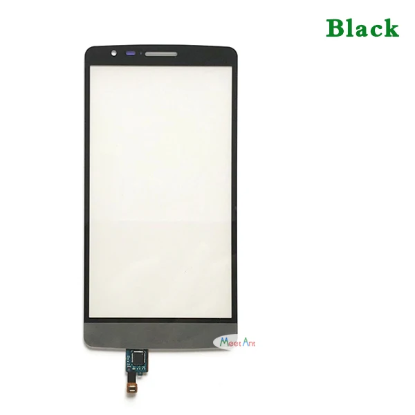 Замена высокого качества 5," для LG G3 Mini D722 D724 G3S сенсорный экран дигитайзер сенсор внешняя стеклянная панель объектива Черный Белый Золотой - Цвет: Черный