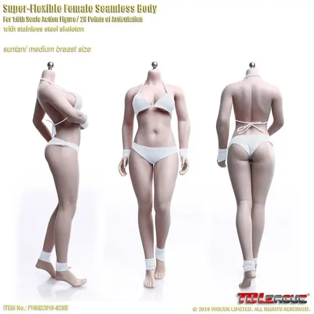12 &quotPhicen S28A S29B пухлый сверхгибкий женский Бесшовный корпус для 1:6 экшн фигурки из