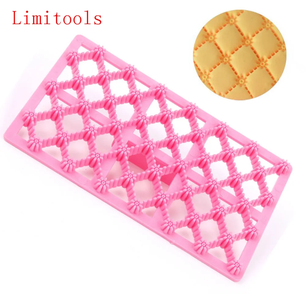 

Limitools Flower Impression Grid Modelling Cupcake Cookie Cutter Fondant Cake Decorating Tools Fondant Cake Baking Moulds