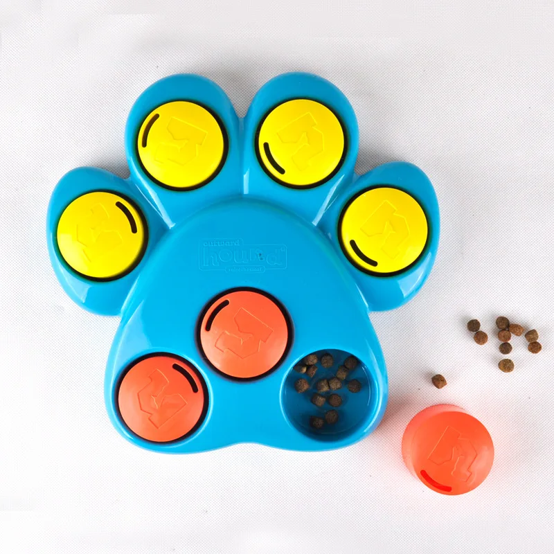 Интерактивные игрушки для собак собака, обучающая игрушка роликовая лапа головоломка лапа спрятать сочетание еды и игр