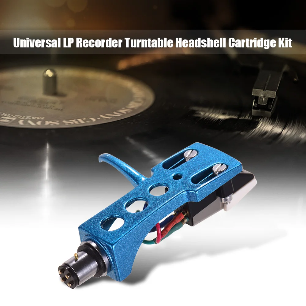 

Universal LP Recorder Turntable Headshell Cartridge Kit for LP120-USB/ LP240-USB/ LP1240-USB Direct-drive Turntable