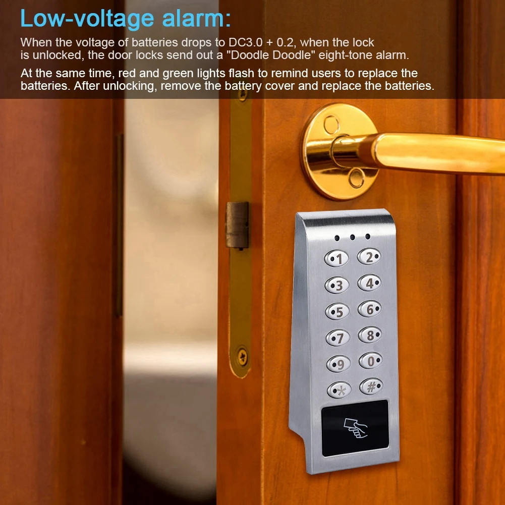 Soonhua Password Lock Stainless Steel Electronic Digital Password