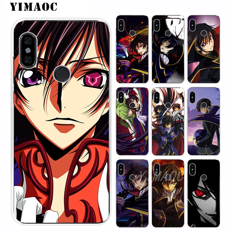 

YIMAOC Lelouch Code Geass Gaiden Soft Silicone Case for Xiaomi Mi 9 8 SE 6 6X 5X Mix 2S A2 Lite MiA1 Xiaomi POCOPHONE F1 MAX 3