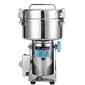 

High Speed Kitchen Grinder machine for 2000G Capacity Grains Spices Hebals Cereals Coffee Dry Food Grinder Mill 220V 110V
