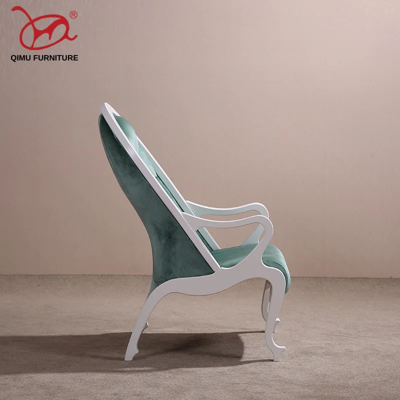 

Elegant back-rest chair solid wood environmental simulation leather chairs for the living room hight quality Retro furniture