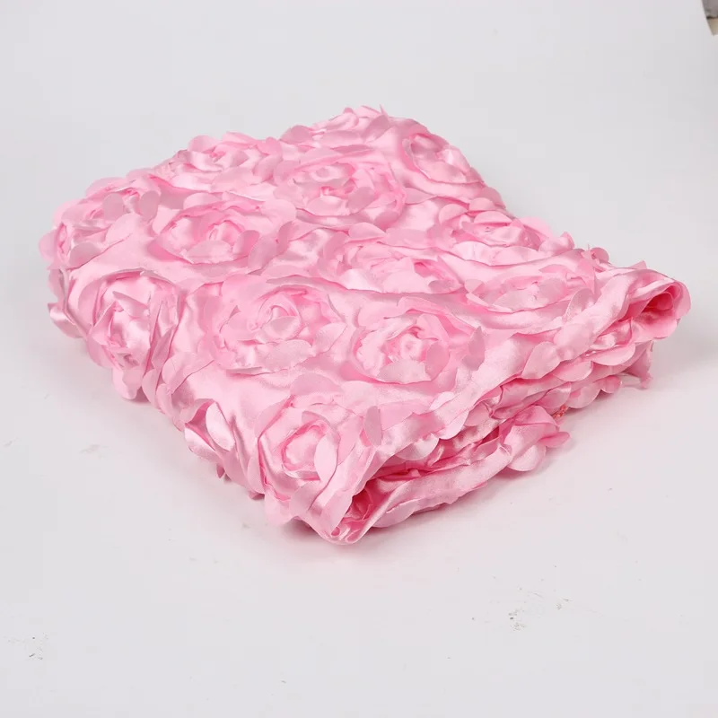 Новорожденный ребенок мода фотография Реквизит Роза цветочный фон покрывало, плед для фото реквизит - Цвет: Розовый