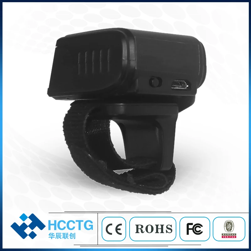 Беспроводной сканер Mini Ring USB 1D 2D Bluetooth 2 4G штрих-кода CMOS с КМОП-видео устройство