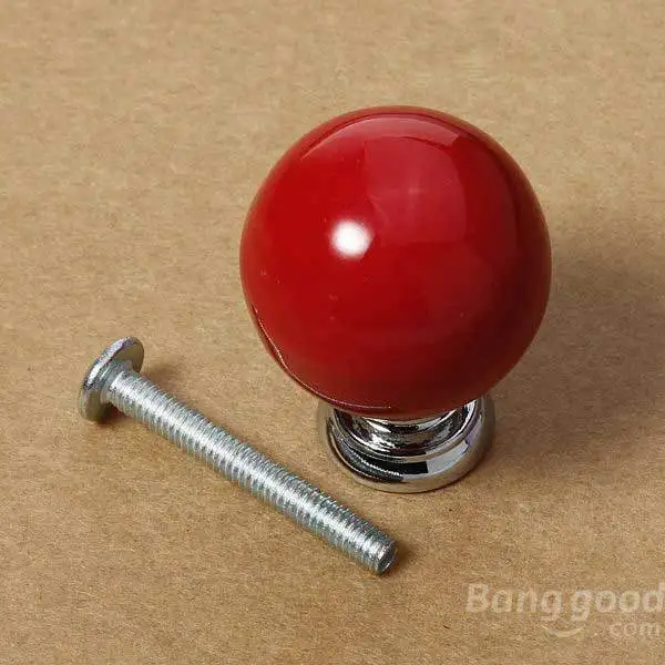 VeryOne Round Ceramic Colorful Simple Door Knob | Дом и сад
