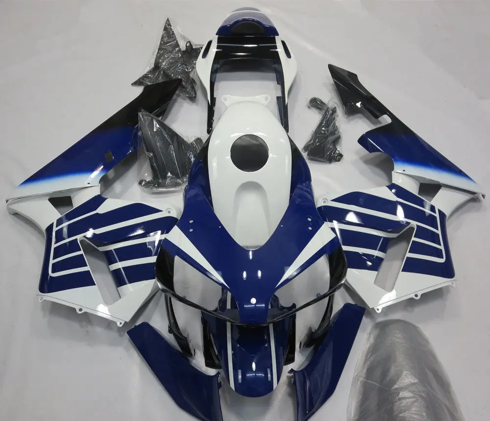 Обтекатель комплект для Honda CBR600RR 2003 2004 F5 синий и белый черный инъекции кузова |