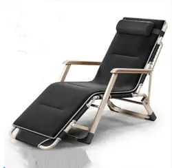 Дешевые складной стул без силы тяжести Открытый Пикник Кемпинг пляжные для солнечных ванн стул с Утилита Лоток шезлонг стулья черный