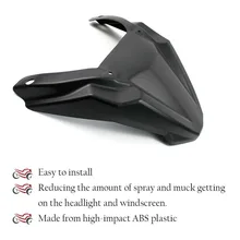 ABS Front Wheel Fender Beak Nose Cone Extension Cover