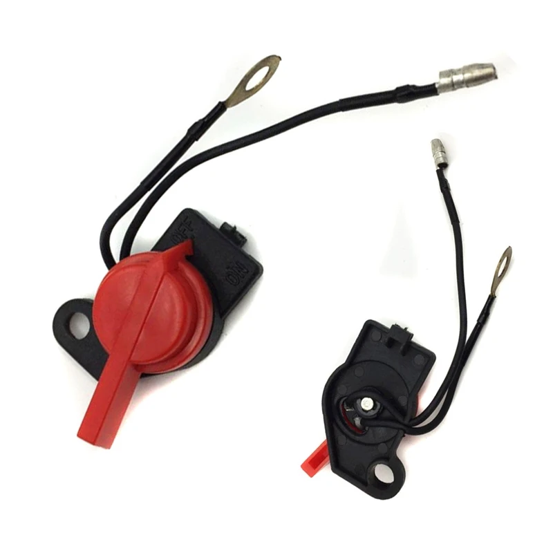 

Mayitr ON/OFF Engine Stop Switch Assembly Motorcycle Replacement Parts Switch Black & Red New