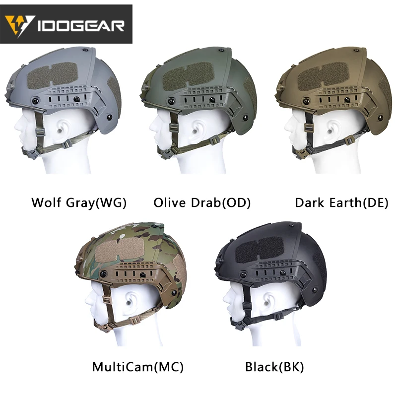 IDOGEAR Тактический Быстрый Шлем Мультикам CP стиль AF шлем кожух защитный военный