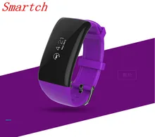 Smartch X16 Смарт-часы Водонепроницаемый сердечного ритма Мониторы шагомер деятельность Фитнес трекер Браслет для iOS и Android