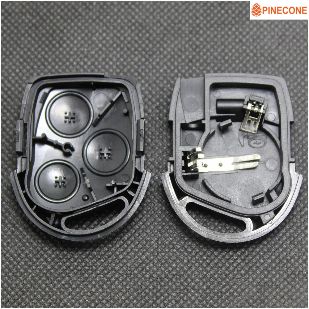 PINECONE для FORD FOCUS FIESTA FUSION C MAX MONDEO GALAXY S Key 3 кнопки замены корпуса ключа с проводящей
