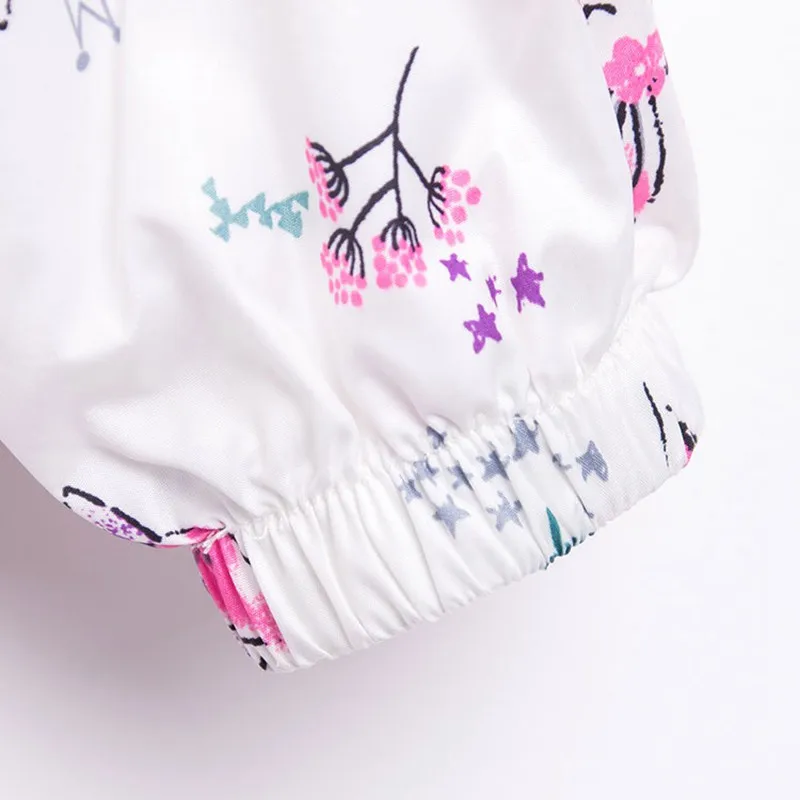 CROAL CHERIE 90-130cm 2018 Spring Flower Kids Children Clothing Autumn Fashion Cotton Baby Girls Coat Active Clothes Outerwear  (4)