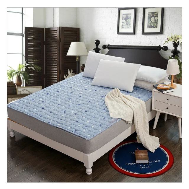 New Thick Mattress Covers Double Tatami Anti Dust Mite Bed New Thick Mattress Covers Double Tatami Anti Dust Mite Bed Protection Pad Student Dormitory Housse