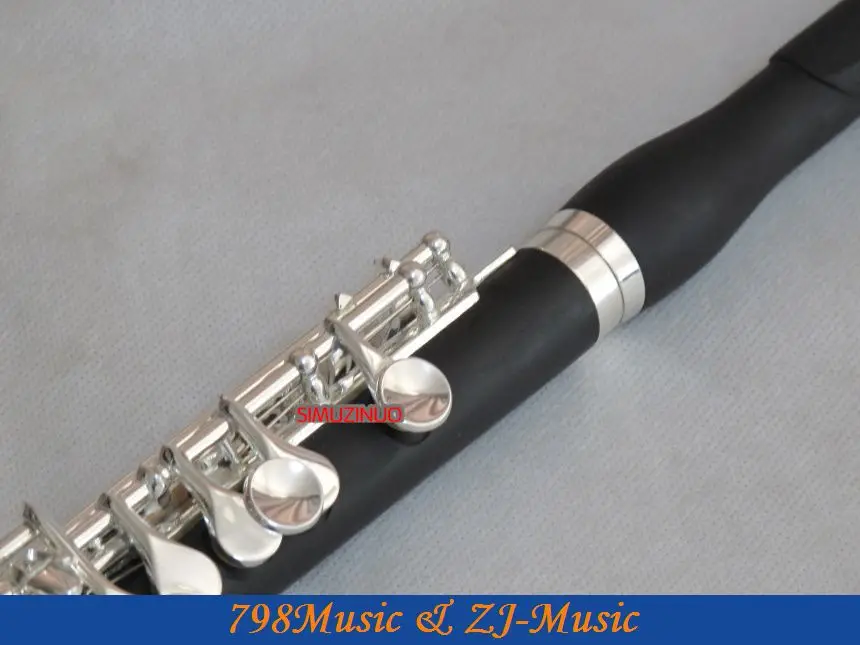 Имитация дерева body пикколо флейта Silver C Key Split E деревянный ящик|piccolo flute case|flute