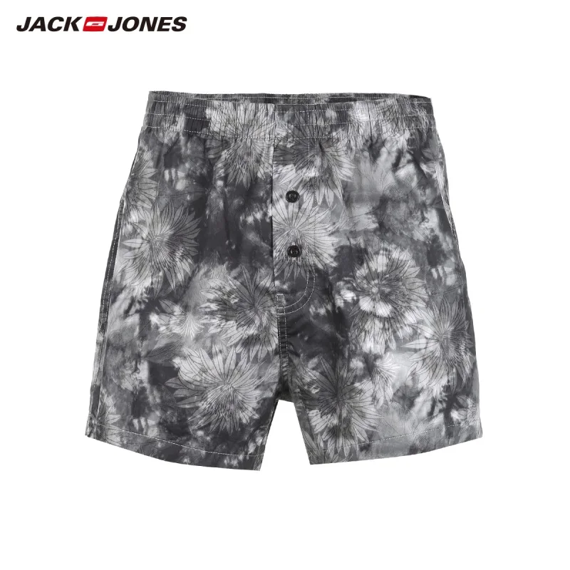 JackJones мужские боксеры из хлопка, мужские трусы-шорты, домашние штаны, мужская одежда 219192535