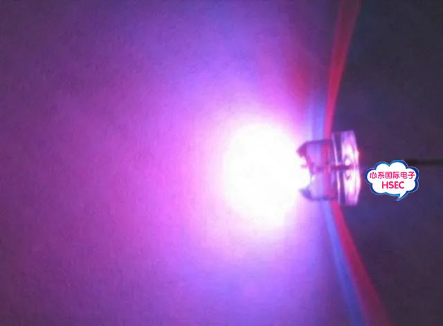 Бесплатная доставка 1000 шт. 5 мм (4 8 мм) светодиодный RGB светильник цветная/быстрая