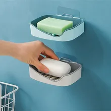 Двухслойный держатель для мыла для ванной комнаты, держатель для мыла, лоток, держатель, чехол, контейнер, Органайзер