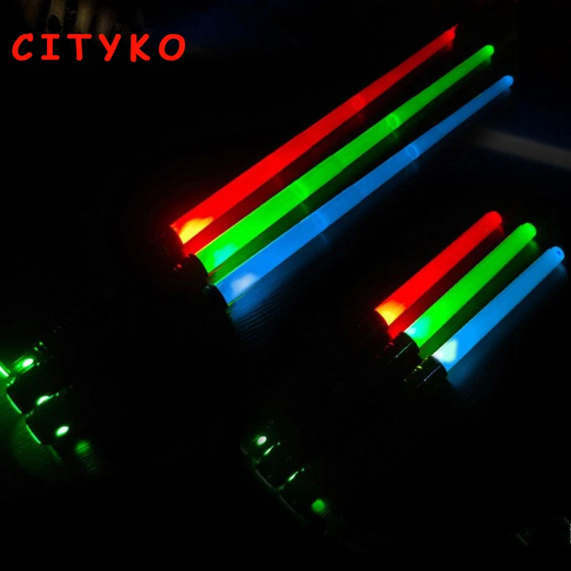 Boy Girl Gift Light Stick Luminescent Music Telescopic Star Wars Laser Sword Lightsaber Cosplay Props Children's Flashing Toys | Игрушки