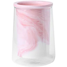 Скандинавские мраморные керамические палочки для еды трубка креативная сливная прозрачная стеклянная корзинка для палочек для еды WY7090925