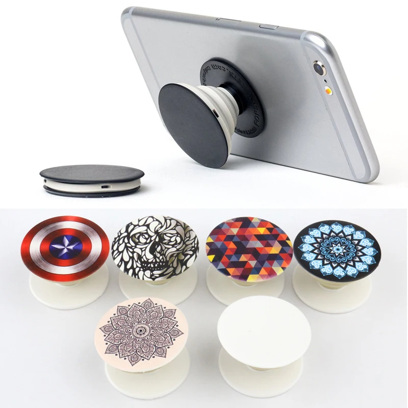  Fashion Phone Holder Expanding Stand and Grip Pop Socket Mount for Smartphones and Tablets For Xiaomi iPhone Redmi 3 