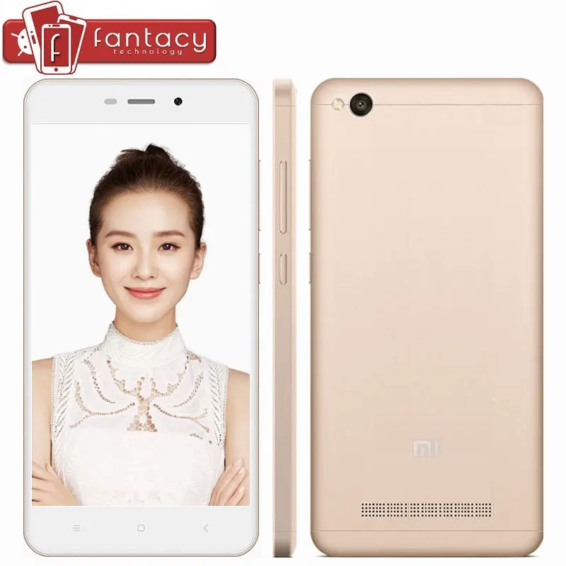 Original Xiaomi Redmi 4A 3120mAh Snapdragon 425 Quad Core 2G RAM 16GB ROM FDD LTE 4G 5.0 " 13.0MP 1280x720px MIUI 8 Mobile Phone