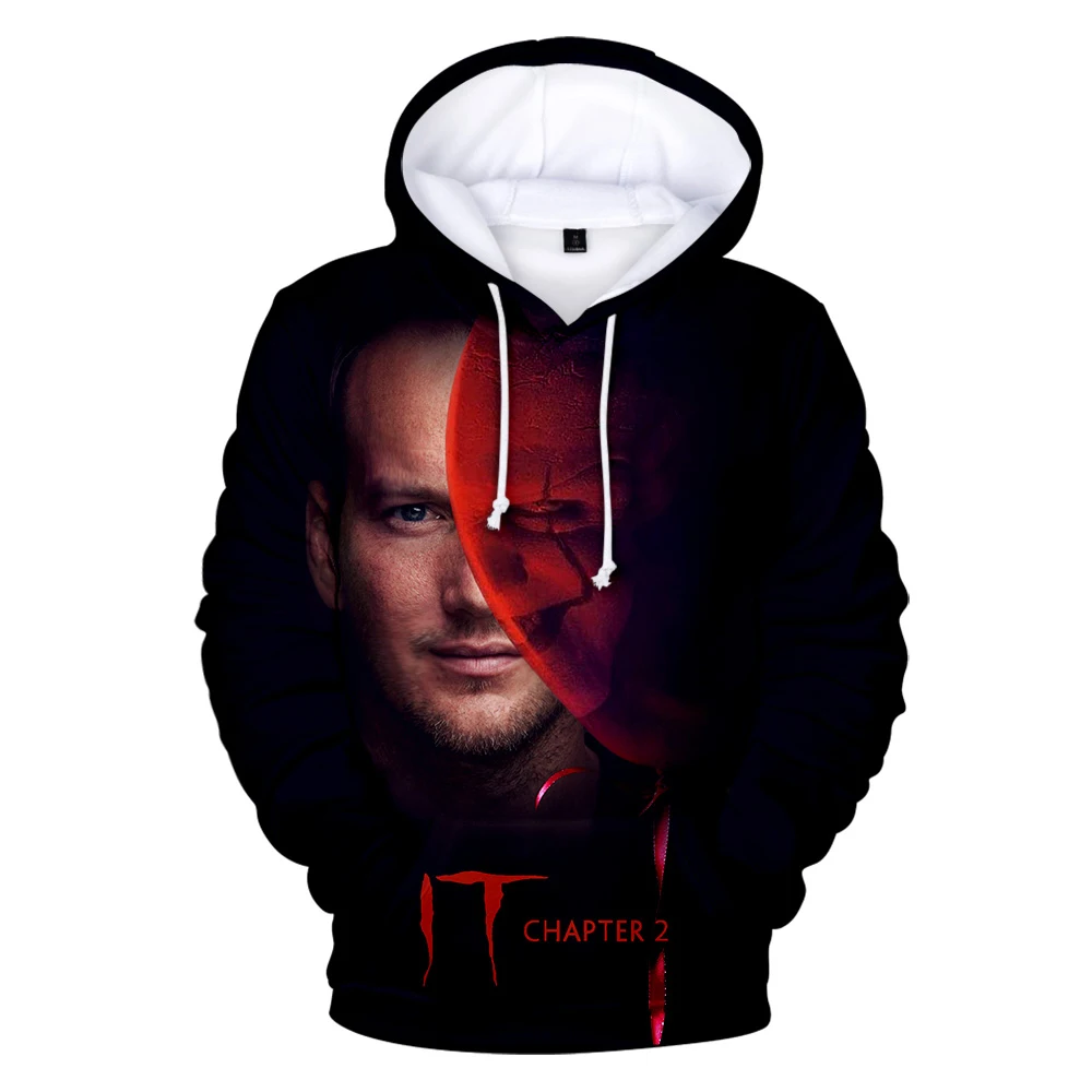 Хит продаж IT chapter 2 3d Толстовка с капюшоном для мужчин/женщин модная повседневная