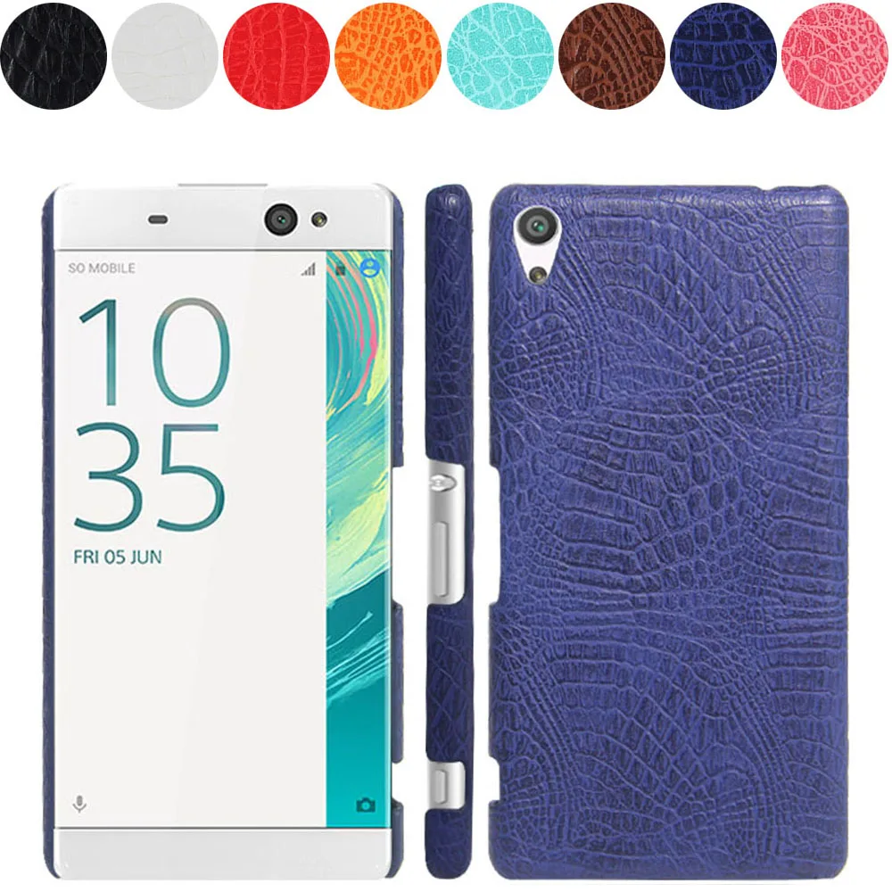 Leather for Sony Xperia XA1 Ultra Case Dual G3221 G3223 G3212 G3121 Phone Bumper Fitted XA1Ultra PC Frame Cover | Мобильные телефоны