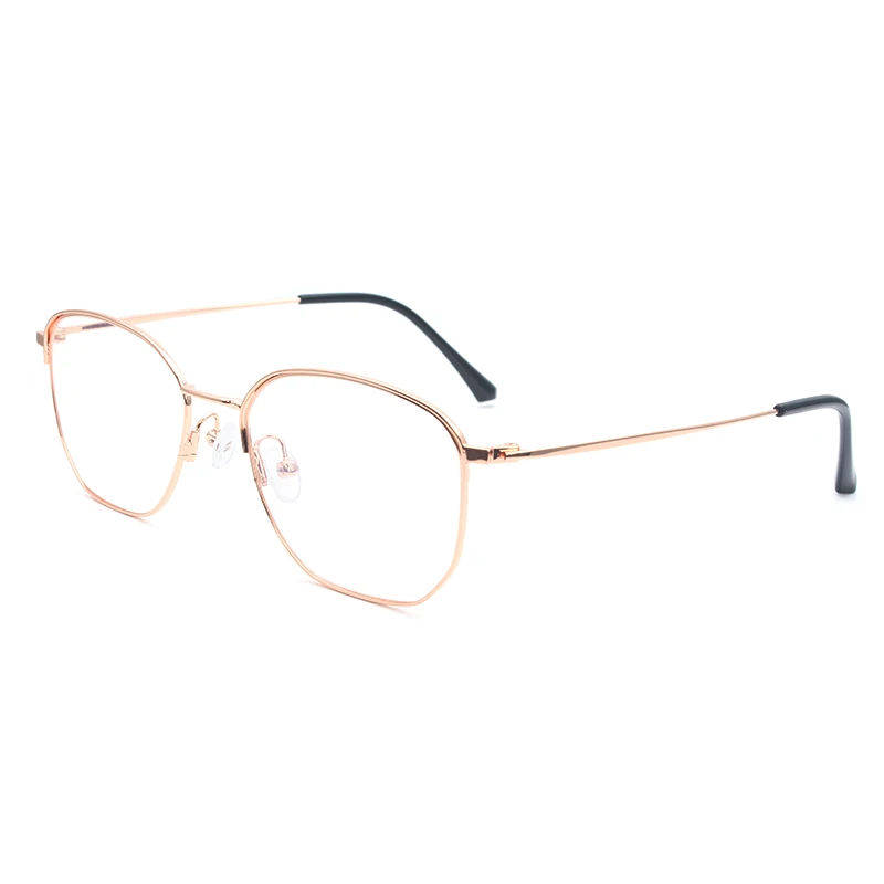 Round Glasses Frame Women Alloy Ultralight Women Prescription Myopia Optical Frame Eyeglasses 80118 Eyewear frame