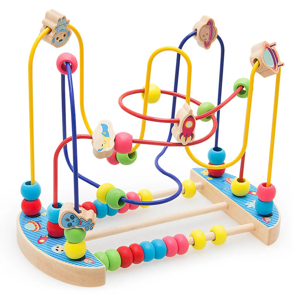 Baby Toys Colorful Bead Maze Child Educational Toy Wooden Animal Fruit Blocks Building Blocks Toy Gift Model Building Kits baby-building-blocks-wooden : image Baby Toys Colorful Bead Maze Child Educational Toy Wooden Animal Fruit Blocks Building Blocks Toy Gift Model Building Kits baby-building-blocks-wooden
