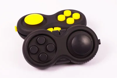 Цвет: желтый desk finger toys magic cub hand fidget pad with game pad design relieve stress - Цвет: Цвет: желтый