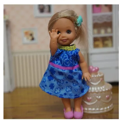 Очень милая одежда; брюки; платье для BB сестры; маленькая кукла kally; BBI00669B