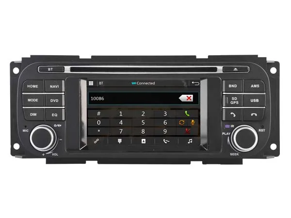 Best wince6.0 car dvd play GPS navigation for Chrysler Voyager Jeep Dodge headunit autoradio stereo multimedia audio BT FM camera map 2