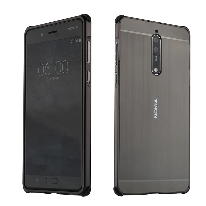 For Nokia 8 Case Luxury Aluminum Bumper Case For Nokia8 Brushed Metal Hard PC Back Cover For Nokia 8 Phone Bag Case 5.3'' For Nokia 8 Case Luxury Aluminum Bumper Case For Nokia8 Brushed Metal Hard PC Back Cover For Nokia 8 Phone Bag Case 5.3''