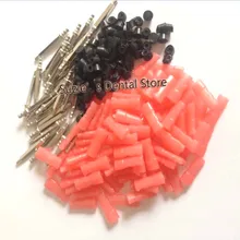 980 наборов вокруг стоматологической лаборатории алмазного штифта 20 мм с пластиковыми крышками