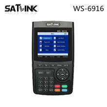 Satlink ws-6916 Satellite Finder DVB-S2 MPEG-2/MPEG-4 цифровой сигнал Finder метр 3.5 дюймов HD ЖК-дисплей Экран Satlink ws6916