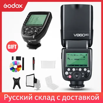 

Godox V860II-C V860II-S V860II-N V860II-F V860II-O HSS TTL Speedlite Flash + Xpro Transmitter for Canon Sony Nikon Fuji Olympus