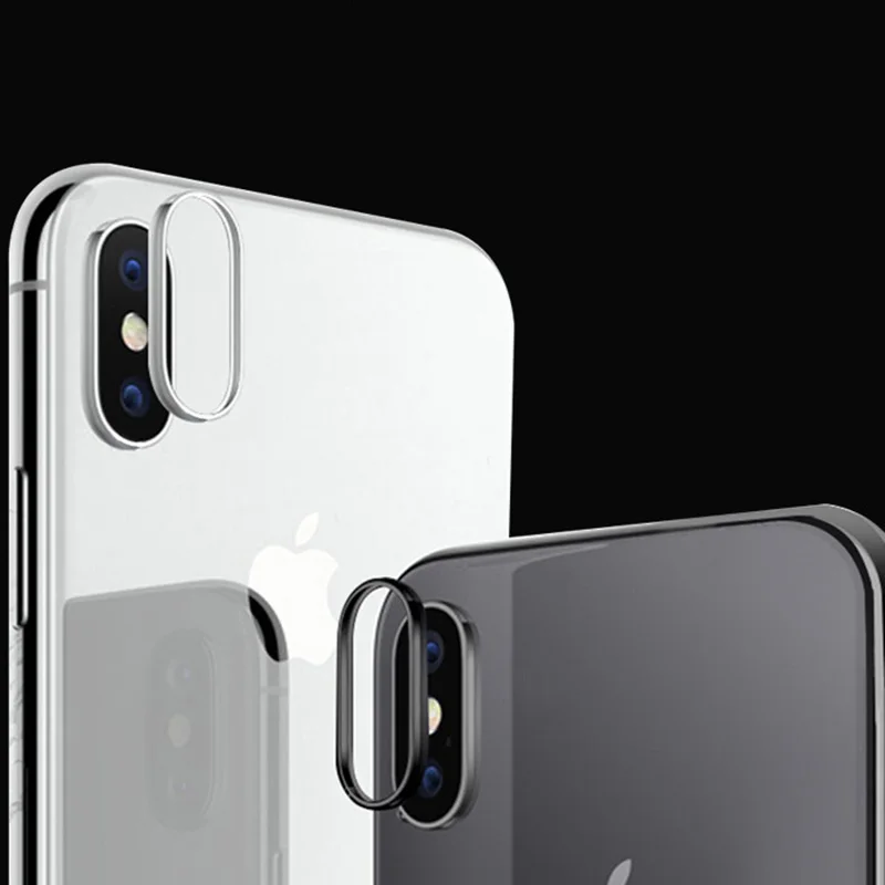 KUKOWDEE защита задней камеры для iPhone X 7plus 6 крышка металлический бампер чехол