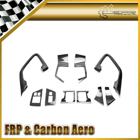 

Car-styling For Nissan R35 GTR Carbon Fiber Interior Door Trim Set 2009-2014 (LHD) In Stock