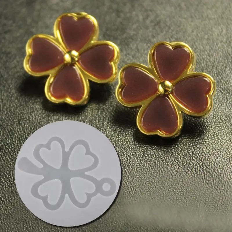 Buy Crystal Silicone Resin Molds DIY Dried Flower