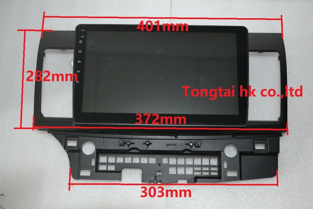 Sale 10.1inch 1024 x 600 quad core Android 7.0 for MITSUBISHI LANCER ,car deckless gps navigation,radio,3G,Wifi, 3